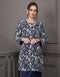 BAJU KURUNG PAHANG MODEN GIANNA (NAVY BLUE)